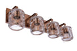 Craftmade - 20628SB4 - Four Light Vanity - Andie - Satin Brass