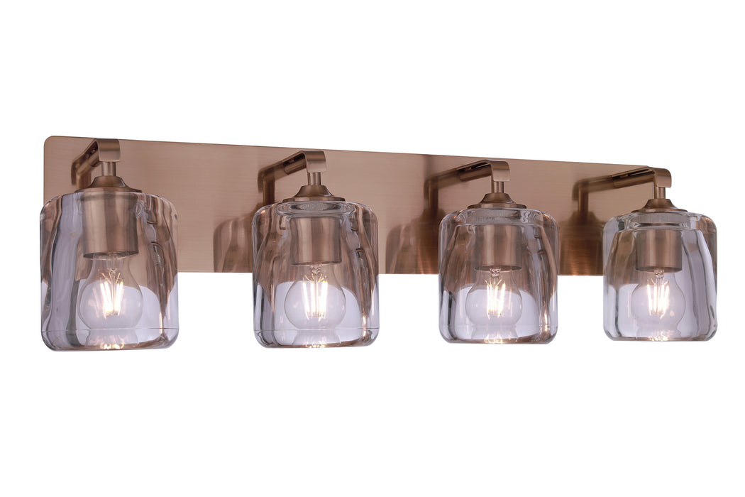 Craftmade - 20628SB4 - Four Light Vanity - Andie - Satin Brass