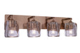 Craftmade - 20628SB4 - Four Light Vanity - Andie - Satin Brass