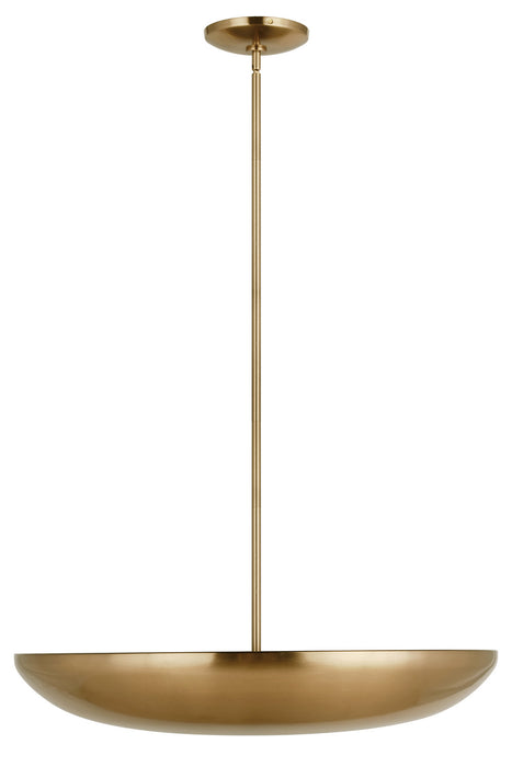 Craftmade - 60855-SB - Five Light Convertible Semi-Flush - Isabel - Satin Brass