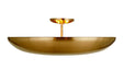 Craftmade - 60855-SB - Five Light Convertible Semi-Flush - Isabel - Satin Brass