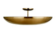 Craftmade - 60855-SB - Five Light Convertible Semi-Flush - Isabel - Satin Brass
