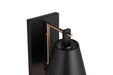 Craftmade - 60961-FBSB - One Light Wall Sconce - Blake - Flat Black/Satin Brass
