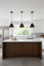 Craftmade - 60991-FBSB - One Light Pendant - Blake - Flat Black/Satin Brass