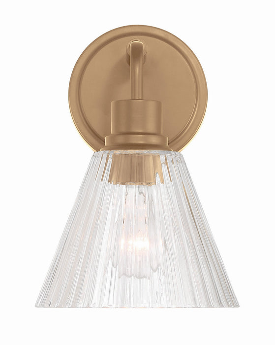 Craftmade - 61101-CPZ - One Light Wall Sconce - Pleated - Premium Bronze