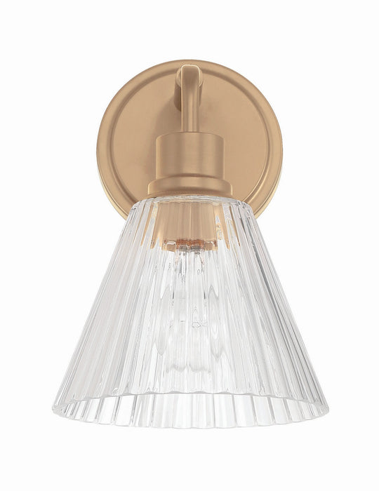 Craftmade - 61101-CPZ - One Light Wall Sconce - Pleated - Premium Bronze