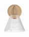 Craftmade - 61101-CPZ - One Light Wall Sconce - Pleated - Premium Bronze