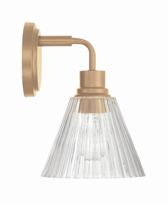 Craftmade - 61101-CPZ - One Light Wall Sconce - Pleated - Premium Bronze