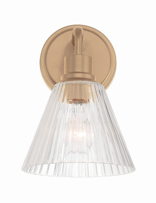 Craftmade - 61101-CPZ - One Light Wall Sconce - Pleated - Premium Bronze
