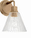 Craftmade - 61101-CPZ - One Light Wall Sconce - Pleated - Premium Bronze