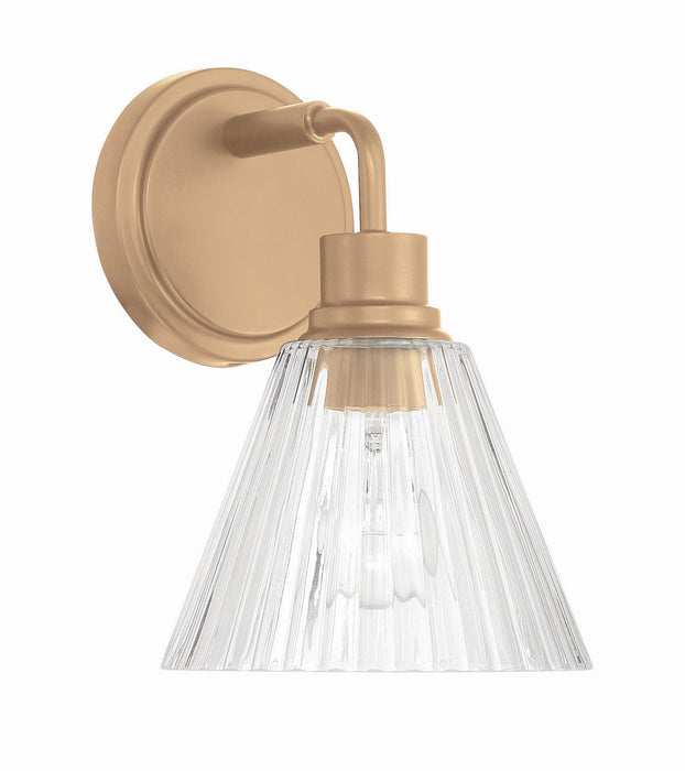 Craftmade - 61101-CPZ - One Light Wall Sconce - Pleated - Premium Bronze