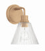 Craftmade - 61101-CPZ - One Light Wall Sconce - Pleated - Premium Bronze
