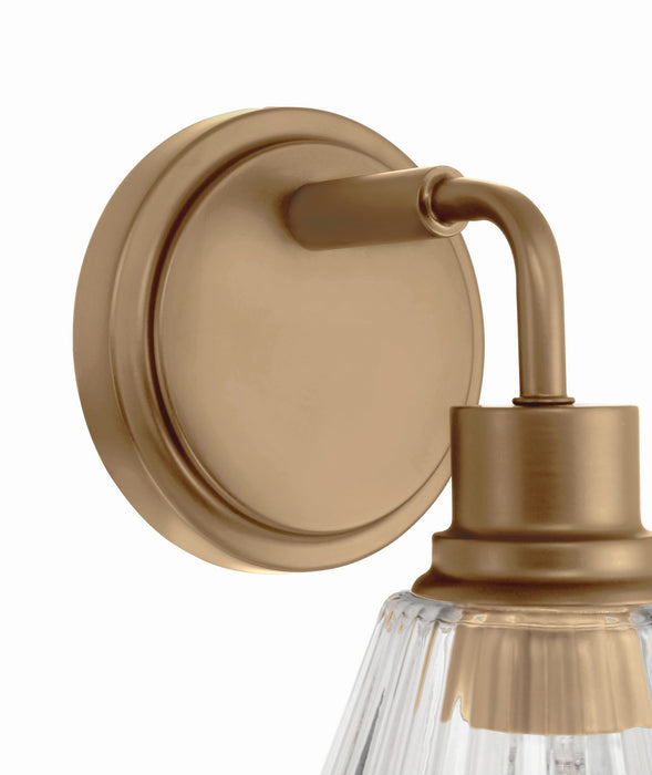 Craftmade - 61101-CPZ - One Light Wall Sconce - Pleated - Premium Bronze