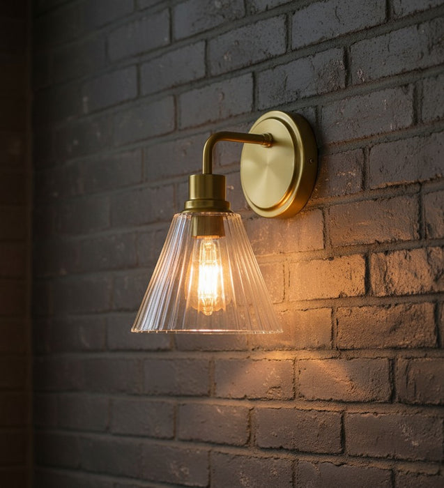 Craftmade - 61101-CPZ - One Light Wall Sconce - Pleated - Premium Bronze