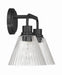 Craftmade - 61102-FB - Two Light Vanity - Pleated - Flat Black