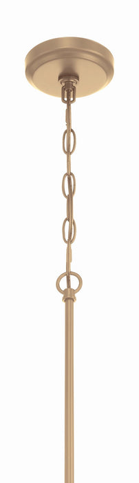 Craftmade - 61124-CPZ - Four Light Chandelier - Pleated - Premium Bronze