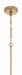 Craftmade - 61124-CPZ - Four Light Chandelier - Pleated - Premium Bronze