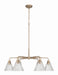 Craftmade - 61126-CPZ - Six Light Chandelier - Pleated - Premium Bronze