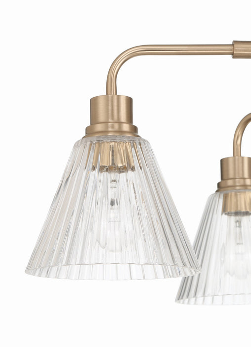 Craftmade - 61126-CPZ - Six Light Chandelier - Pleated - Premium Bronze