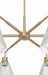 Craftmade - 61126-CPZ - Six Light Chandelier - Pleated - Premium Bronze