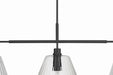 Craftmade - 61173-FB - Three Light Vanity - Pleated - Flat Black