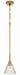 Craftmade - 61191-CPZ - One Light Mini Pendant - Pleated - Premium Bronze