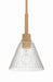 Craftmade - 61191-CPZ - One Light Mini Pendant - Pleated - Premium Bronze