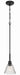 Craftmade - 61191-FB - One Light Mini Pendant - Pleated - Flat Black