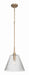Craftmade - 61192-CPZ - One Light Pendant - Pleated - Premium Bronze