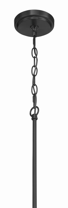Craftmade - 61192-FB - One Light Pendant - Pleated - Flat Black