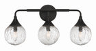 Craftmade - 61203-FB - Three Light Vanity - Reflection - Flat Black
