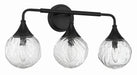 Craftmade - 61203-FB - Three Light Vanity - Reflection - Flat Black