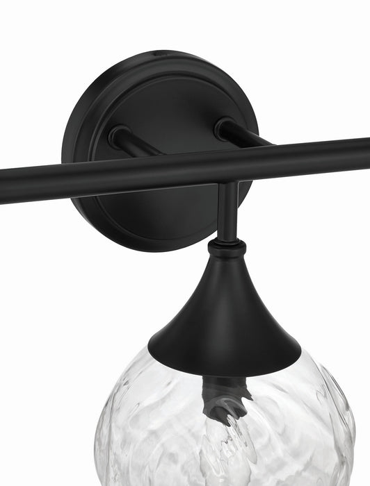 Craftmade - 61203-FB - Three Light Vanity - Reflection - Flat Black