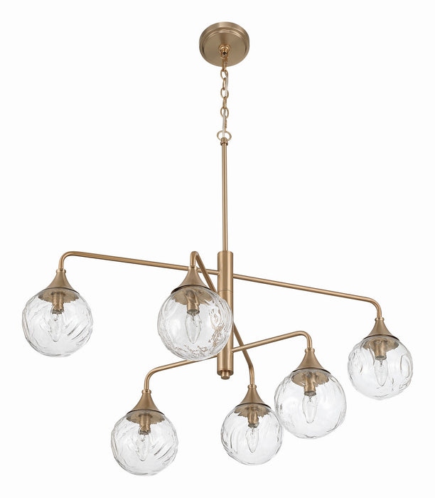 Craftmade - 61226-CPZ - Six Light Chandelier - Reflection - Premium Bronze