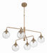 Craftmade - 61226-CPZ - Six Light Chandelier - Reflection - Premium Bronze