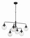 Craftmade - 61226-FB - Six Light Chandelier - Reflection - Flat Black