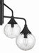 Craftmade - 61226-FB - Six Light Chandelier - Reflection - Flat Black