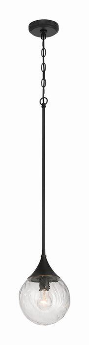 Craftmade - 61291-FB - One Light Mini Pendant - Reflection - Flat Black