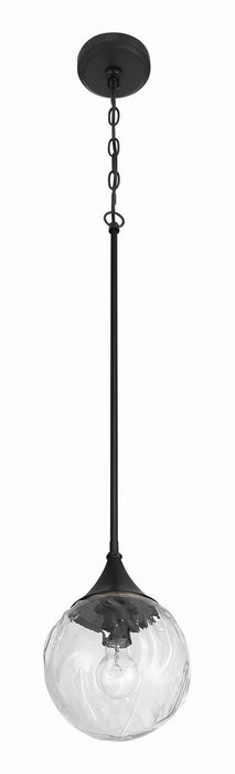 Craftmade - 61291-FB - One Light Mini Pendant - Reflection - Flat Black