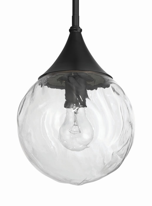 Craftmade - 61291-FB - One Light Mini Pendant - Reflection - Flat Black