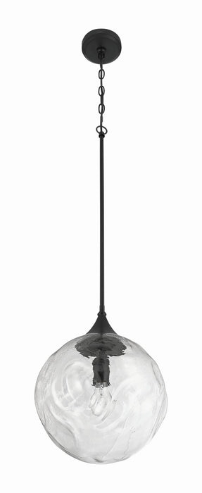 Craftmade - 61292-FB - One Light Pendant - Reflection - Flat Black