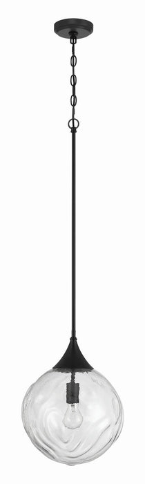 Craftmade - 61292-FB - One Light Pendant - Reflection - Flat Black