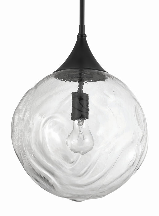 Craftmade - 61292-FB - One Light Pendant - Reflection - Flat Black