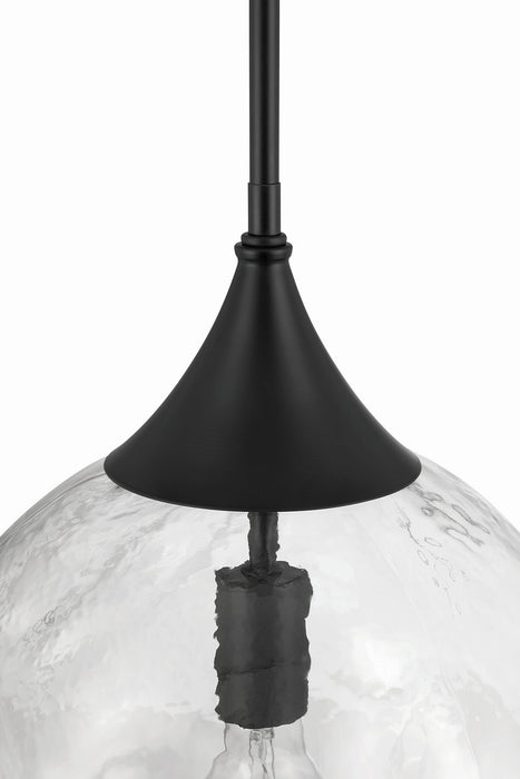 Craftmade - 61292-FB - One Light Pendant - Reflection - Flat Black