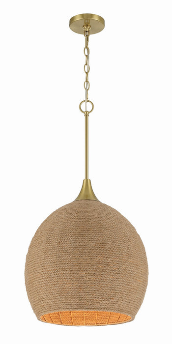 Craftmade - 61391-SB - One Light Pendant - Keira - Satin Brass