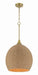 Craftmade - 61391-SB - One Light Pendant - Keira - Satin Brass