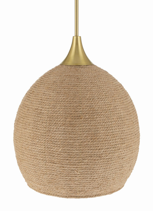 Craftmade - 61391-SB - One Light Pendant - Keira - Satin Brass