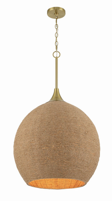 Craftmade - 61393-SB - Three Light Pendant - Keira - Satin Brass