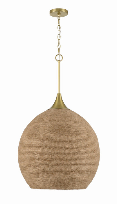 Craftmade - 61393-SB - Three Light Pendant - Keira - Satin Brass