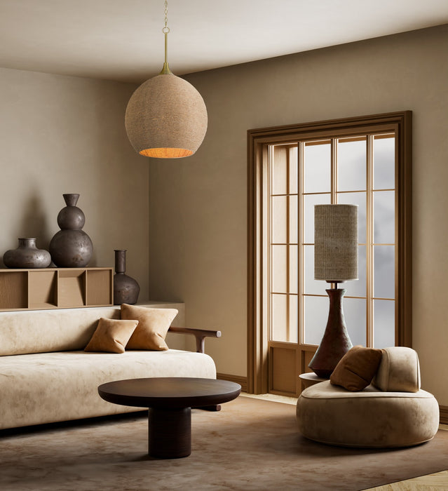 Craftmade - 61393-SB - Three Light Pendant - Keira - Satin Brass